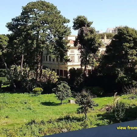 Camera Con Terrazza E Vista Su Villa Malfitano Palermo Exterior photo